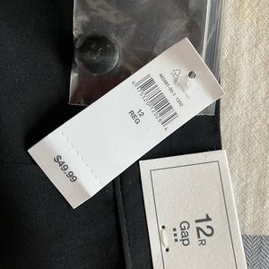 GAP PALAZZO BLACK PANTS